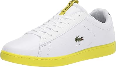 lacoste shoes yellow