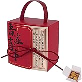 HannaFires 50PCS Chinese Wedding Candy Favor Boxes – Party Return Gifts, Elegant DIY Gift Boxes for Engagement, Wedding & Party Favors, Symbolic Magpie Lovebird Design