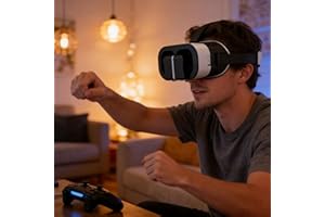 3D VR Headset Glasses Virtual Reality Headset Support 360 Panorama Large Screen Glasses for Movies Games