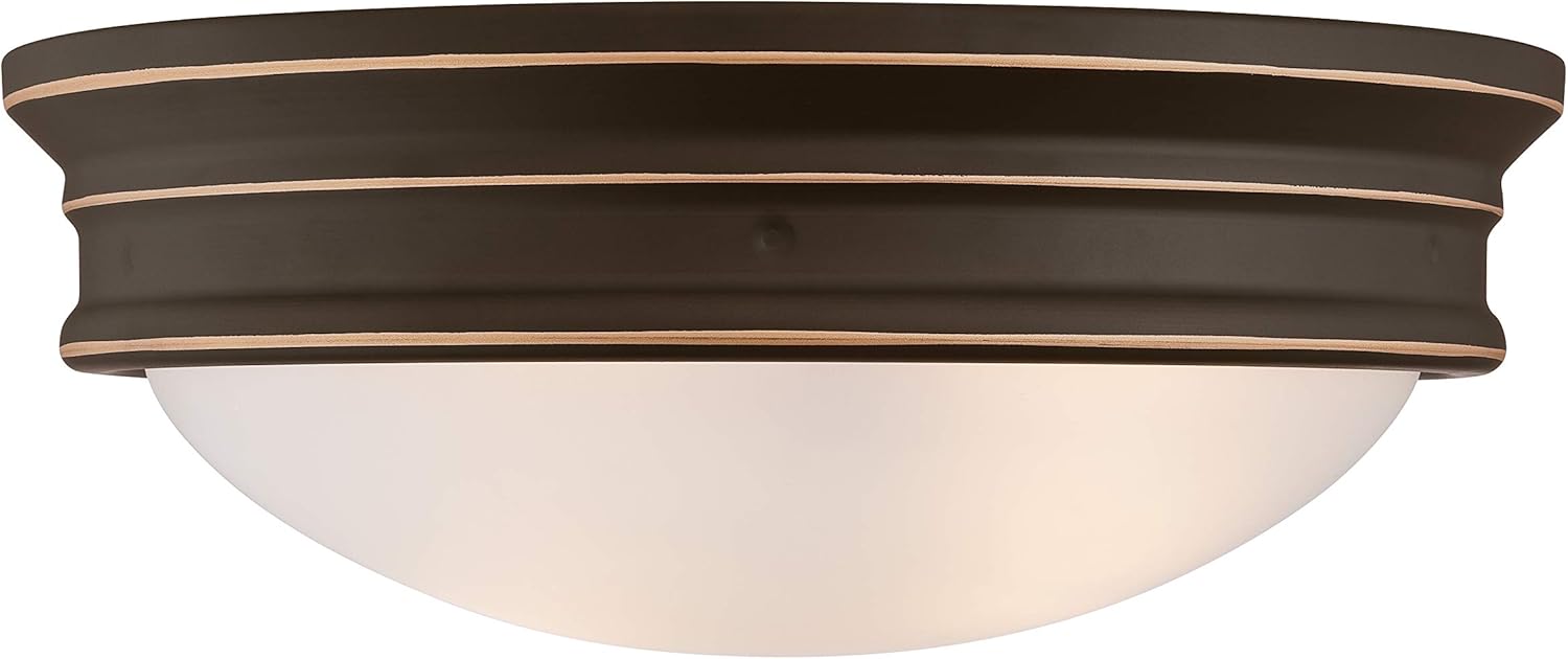 Westinghouse Lighting 63706 Sophia 33 cm, Two-Light Indoor Flush Mount Ceiling Fixture - Image 4
