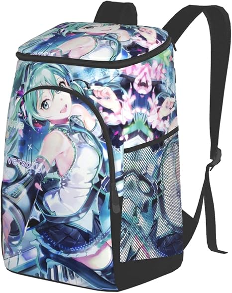 Amazon Co Jp 初音ミクシンフォ 保冷保温リュック クーラーボックス 大容量 乾湿分離 保冷バッグ スポーツリュック お弁当 クーラーバッグ 通勤 買い物 お花見 運動会 q 行楽 アウトドア ホーム キッチン