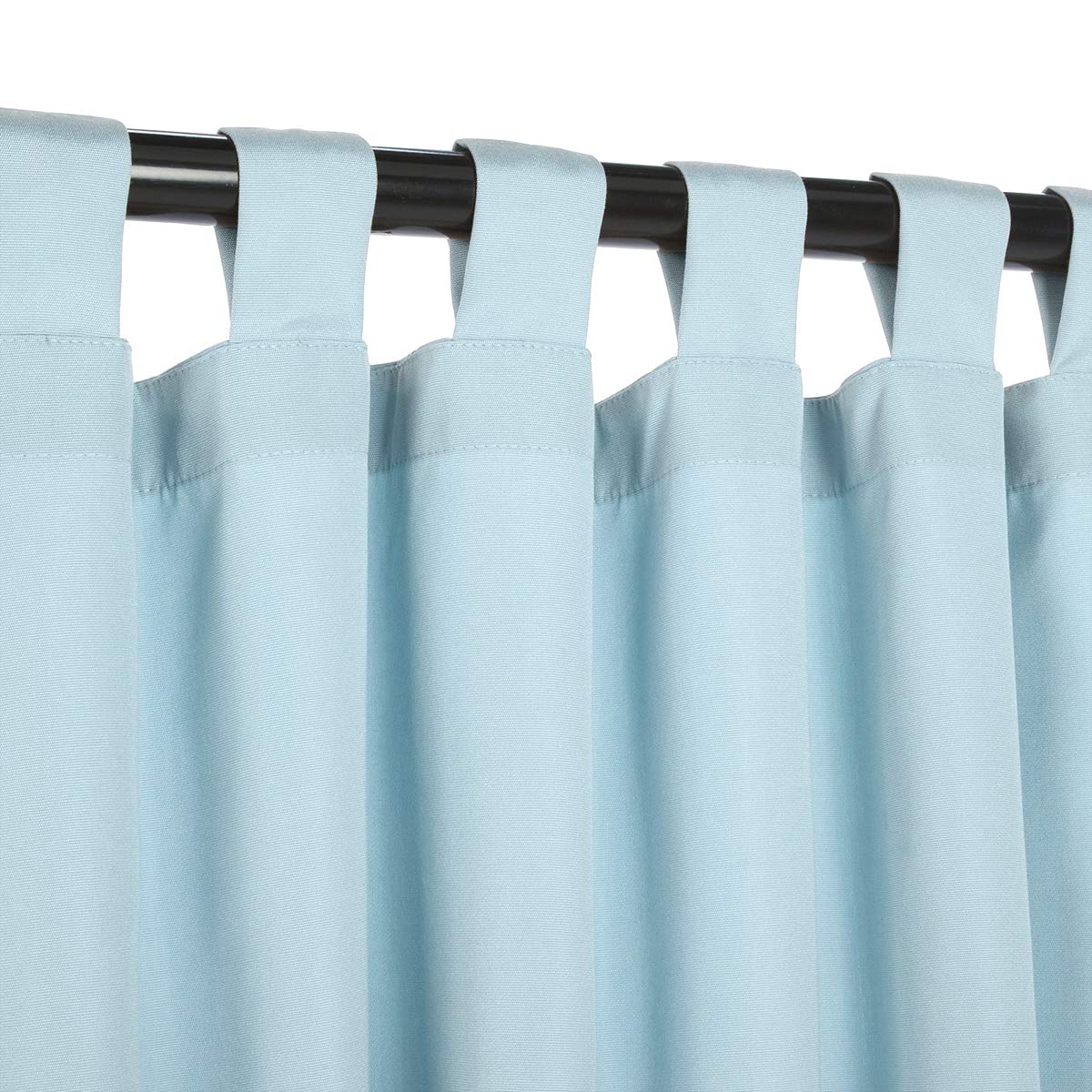HGMart Outdoor Curtain Panel for Porch Patio,Top Tab Window Curtain with UV Ray Protected and Waterproof ,Easy to Hang On (Sky Blue, 50 84)