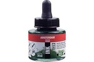 Amsterdam Acrylic Ink Bottle 30 ml Olive Green deep 622 (17206220)