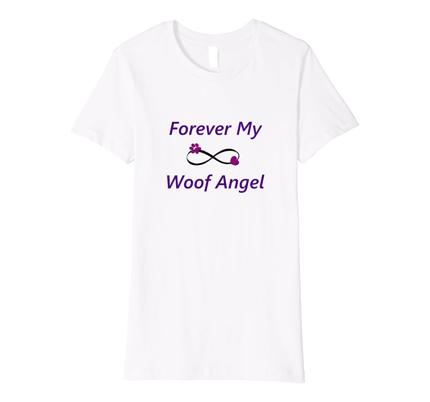 Forever My Woof Angel Dog Lover T-Shirt-ANZ