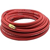 Good Year 12674, manguera de aire de caucho, 50 pies x 3/8 pulgadas, roja