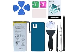 Viimon for Pixel 5 Battery Replacement Kits (New Upgraded) Compatible with Google Pixel 5 All Models with Adhesive, Installation Manual and Repair Tool Kits