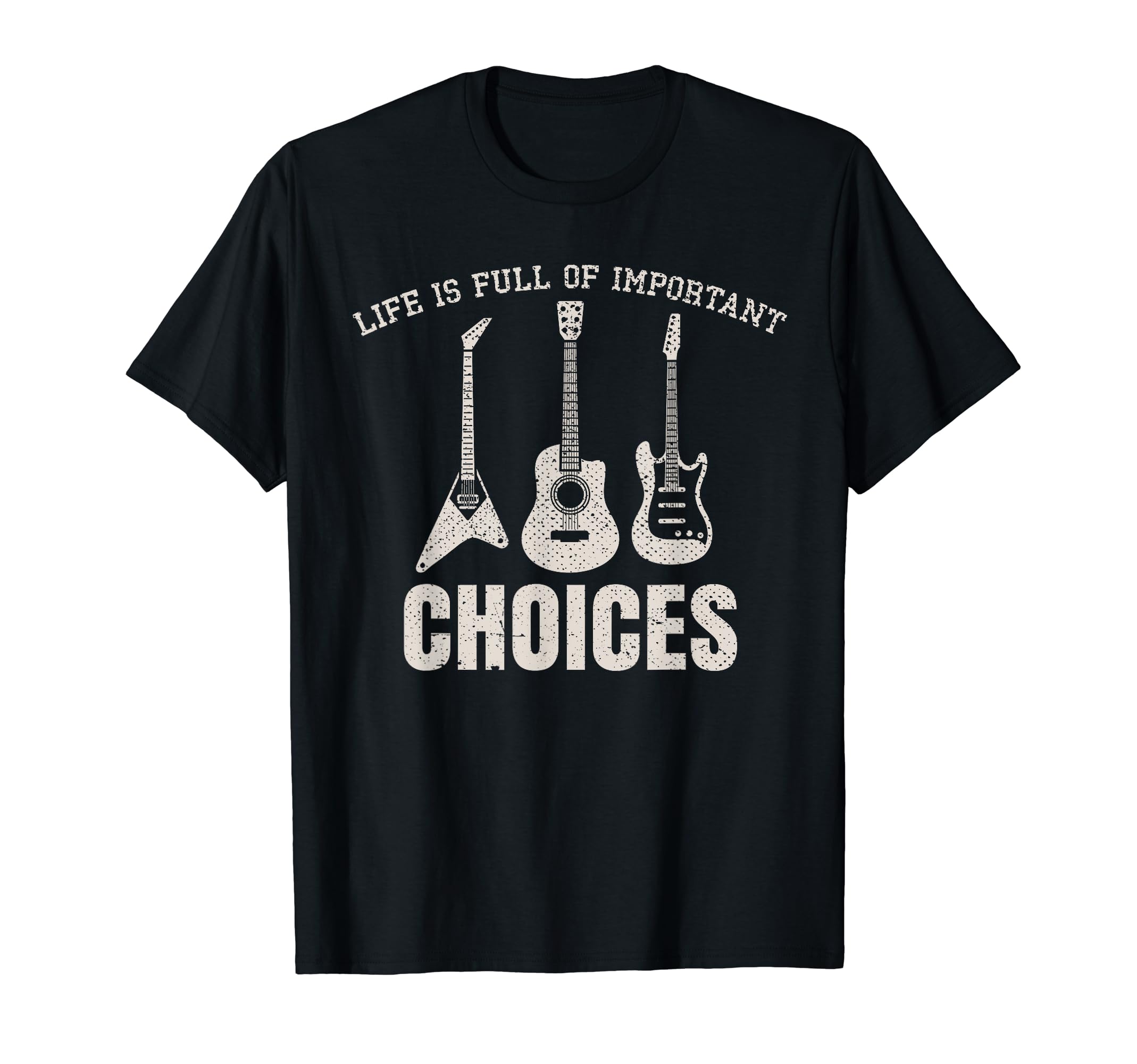 Funny Acoustic Guitarist Musical Instrument Electric Guitar T-Shirt