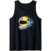 【PAC-MAN】PAC-MAN Neon Arcade 007 Tank Top