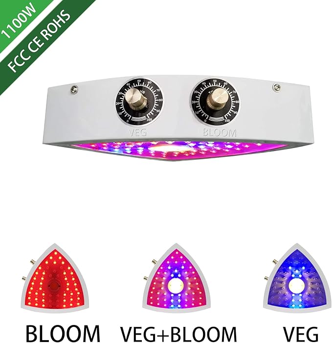 1100W llevó las bombillas de luz para las plantas de interior Full