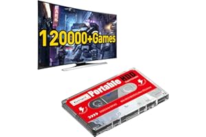 Kinhank 2TB Game Hard Drive, Built-in 120000+ Games, Batocera 33 System, External Hard Drive Compatible with Mac OS/Linux/Windows XP/7/8/10/11, Portable HDD, USB 3.0