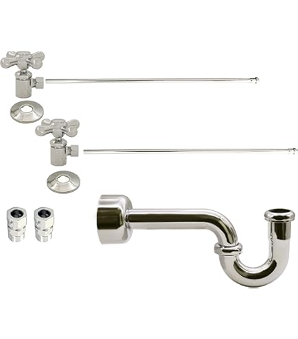 Westbrass D125-62 1/2 x 12 Brass Flat Head Toilet Riser Supply Line Westbrass D125-62 1/2 x 12 Brass Flat Head Toilet Riser Supply Line
