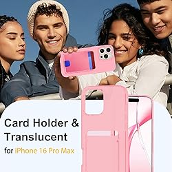 Petocase for iPhone 16 Pro Max Wallet Case Card