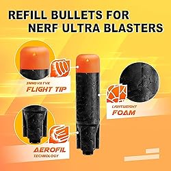 80-Dart Refill Pack for Nerf Ultra Blasters, Black
