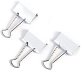 Rapesco 1493 19 mm Foldback Clips White Pack of 80 view 2