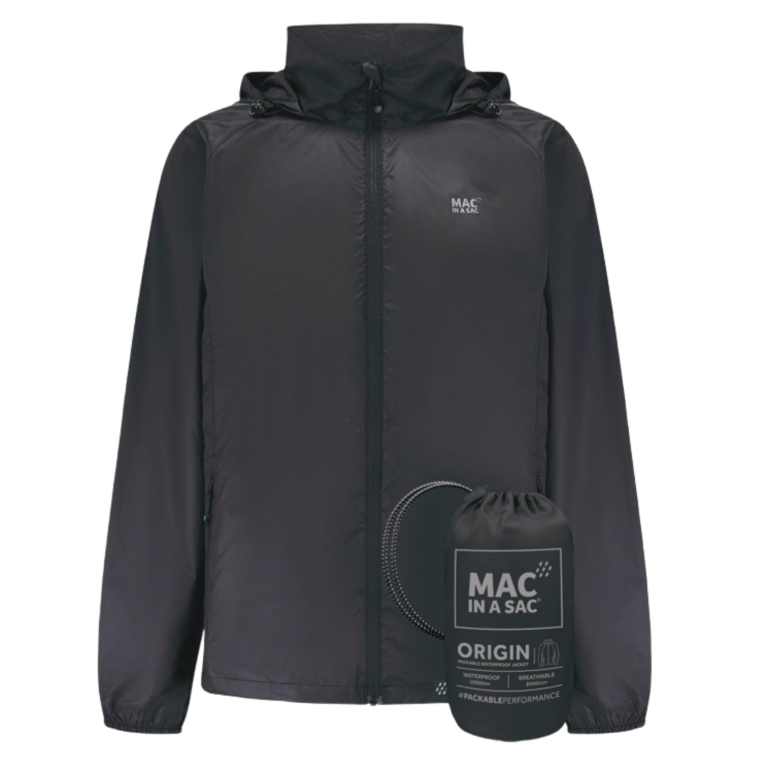 Mac in a Sac Men's Packable Rain Jacket - Origin
