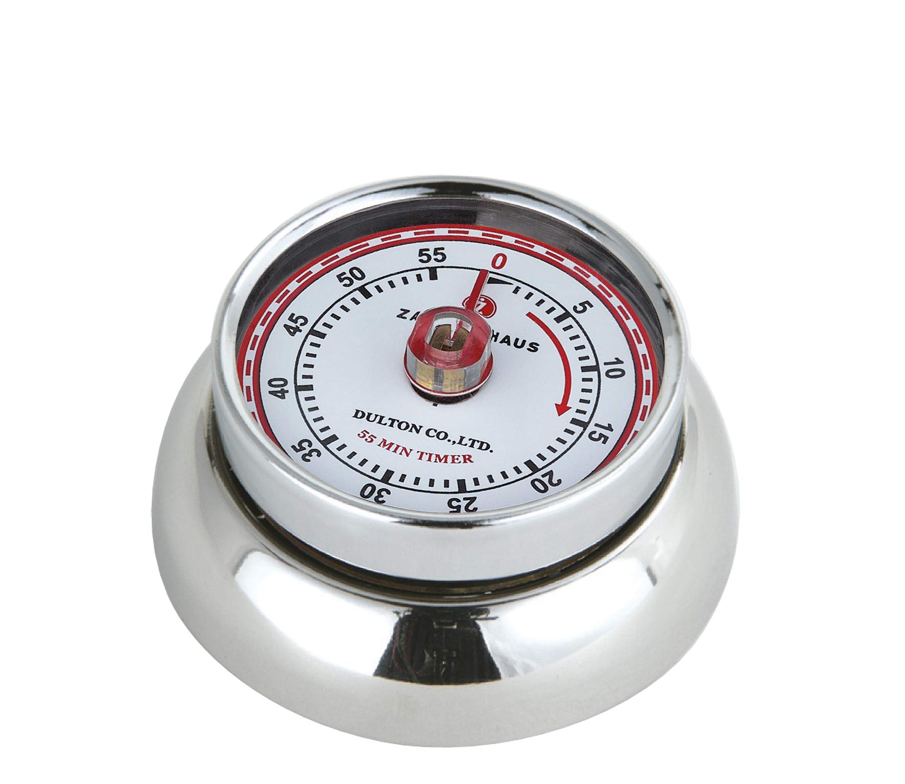 Zassenhaus Speed Stainless Steel Kitchen Timer, 7 cm — image 1