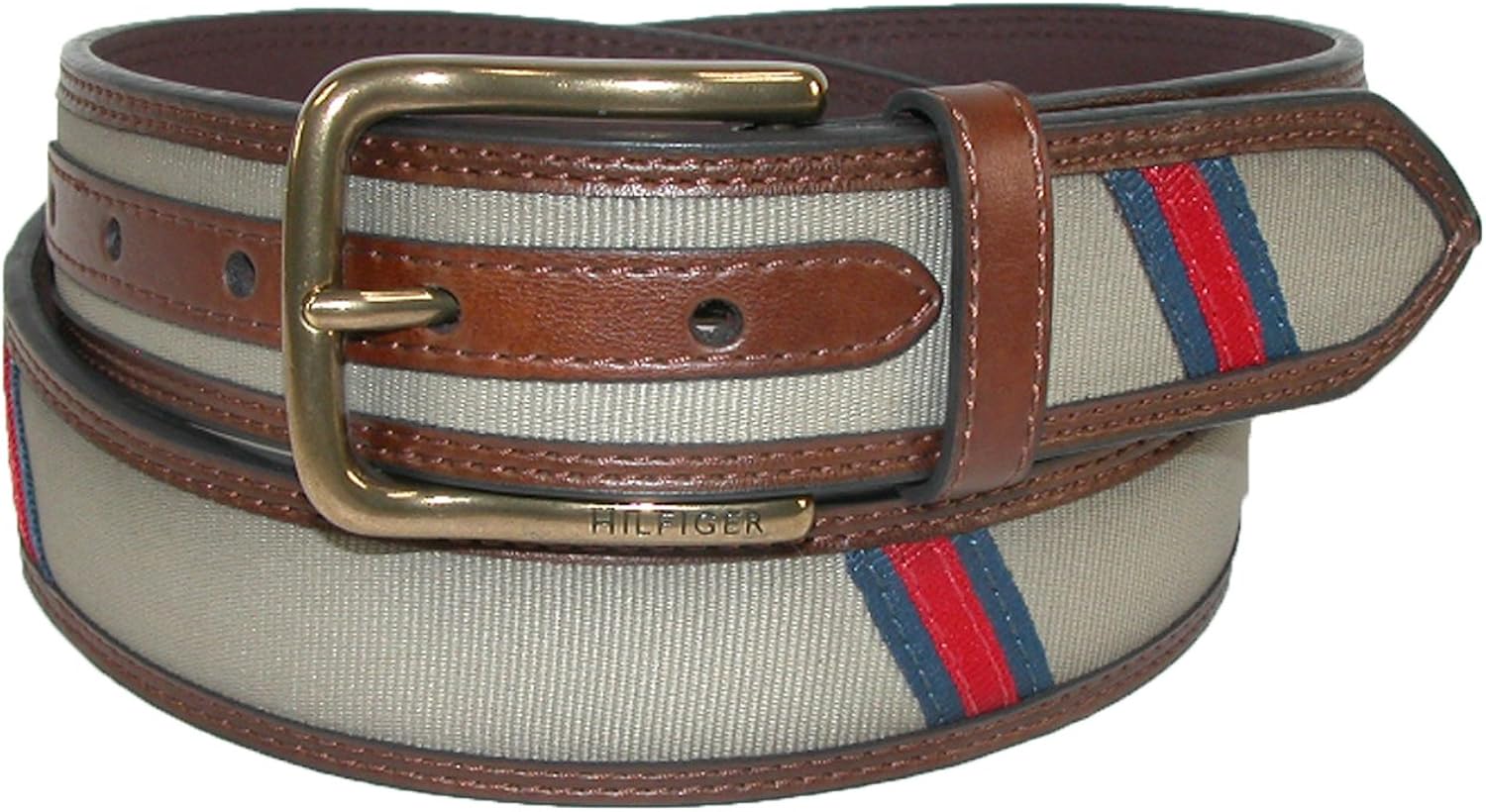 tommy hilfiger canvas belt