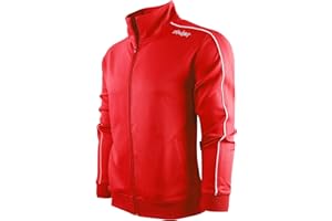 SCREENSHOT Mens Hip Hop Premium Slim Fit Comfort Track Jacket - Athletic Fitness Fashion Urban Lifestyle Streetwear Top