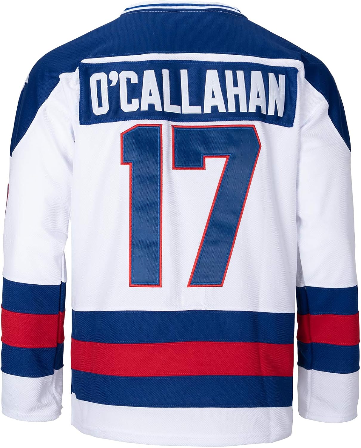 Youth 1980 USA Olympic #21 Mike Eruzione #17 O'Callahan #30 Jim Craig Miracle On Ice USA Hockey Jersey: Clothing