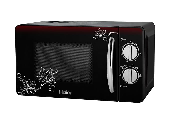 Haier 20 L Solo Microwave Oven (HIL2001MFPH, Black)