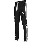 SCREENSHOT-Track Pants Basic Mens Premium Slim Fit Athletic Fitness Fashion Urban Lifestyle Streetwear Bottoms