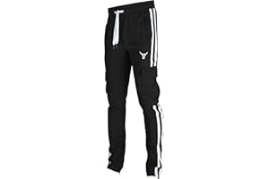 SCREENSHOT-Track Pants Basic Mens Premium Slim Fit Athletic Fitness Fashion Urban Lifestyle Streetwear Bottoms
