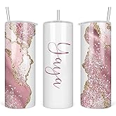 HTDesigns Yaya Travel Mug - Grandma Tumbler - Cute Mother's Day Gift
