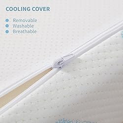 OUUI 5 Inch Twin Mattress for Kids, Removable