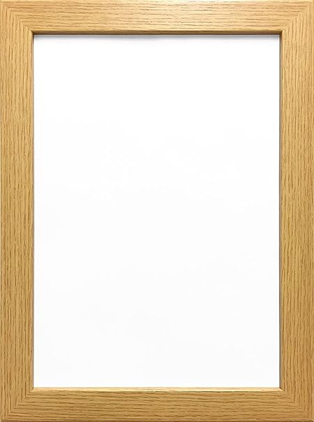 15X10 OAK COLOUR MODERN BOX FRAMES WOOD 