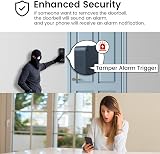XTU Wireless WiFi Video Doorbell Camera 2K HD Battery PIR Motion Night Vision view 5