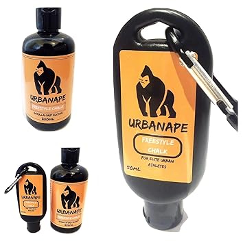 UrbanApe Freestyle Flüssigkreide-Griff, optimiert für dynamische Bewegungen und Wettkämpfe - Calisthenics, Crossfit, Gewichth