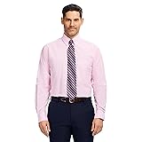 IZOD Men's Dress Shirt Regular Fit Long Sleeve