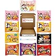Samyang Buldak Hot Spicy Chicken Ramen Noodle Korean Stir-Fried Ramen (10, 2 Carbonara, 2 Quattro Cheese, 2X, Cream Carbonara, Cheese, Habanero Lime, Original Spicy, Tom Yum)