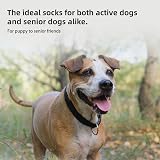 PUPTECK 2 Pairs Anti-Slip Dog Socks Paws Stop Licking Boots Small Large view 7