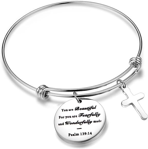 charm bracelet christening gift