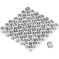 Kodrily Helicoil Thread Repair Kit, Helicoil Stainless Steel, Heli Coil Helical Coiled Wire M8x1.25 Helicoil Kit Metric Helicoil Kit for Frequently Disassembled Parts 50pcs