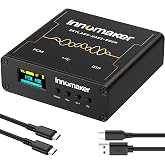 innomaker HiFi USB DAC/Headphone Amplifier 3.5mm/XRL Outputs ES9038Q2M PCM 32Bit/768kHz or DSD256 Audio Spectrum FFT Display Audio Car for PC/Laptops/SBC Not Supported on Mac Os