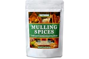 TEEYKUKI Mulling Spices for Apple Cider, 5.3oz(150.0g), Mulling Spices Used for Wine & Hot Drinks on Christmas Day, Great Mulled Wine Spices, Lime Flavor
