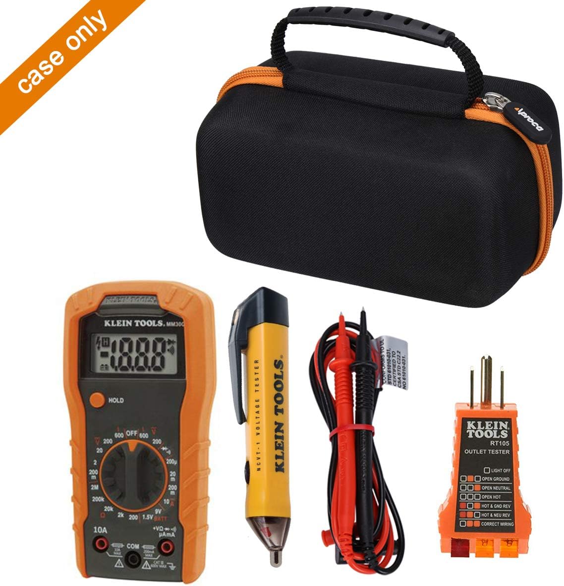 Aproca Hard Storage Travel Case for Klein Tools 69149 Electrical Test
