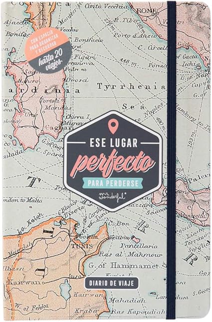Mr. Wonderful WOA10131ES Diario de Viaje - Ese Lugar Perfecto para Perderse