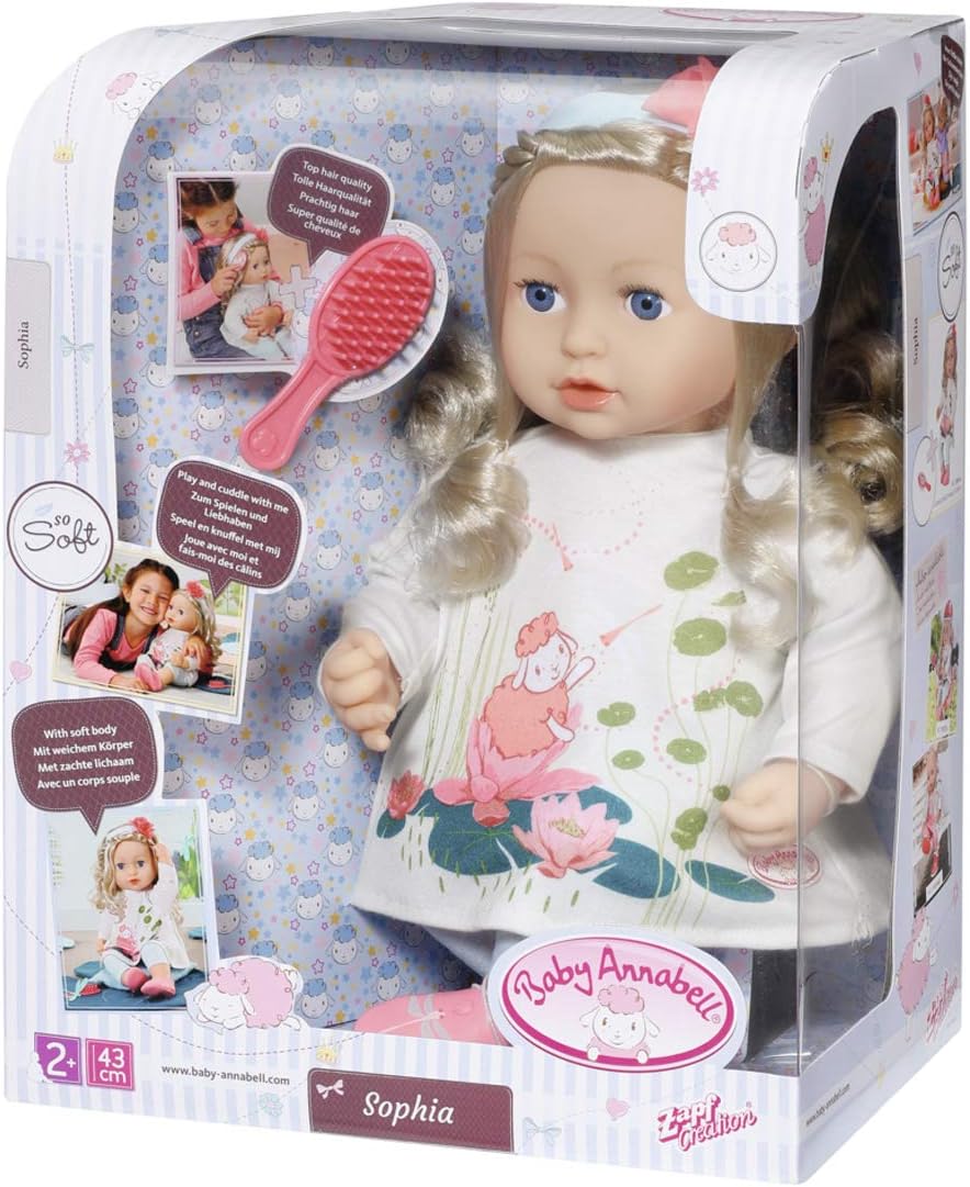 baby annabell sophia so soft puppe
