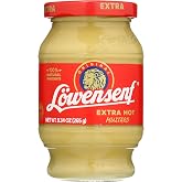Loewensenf Extra Hot German Mustard, 9.3 Ounces (Pack Of 6)