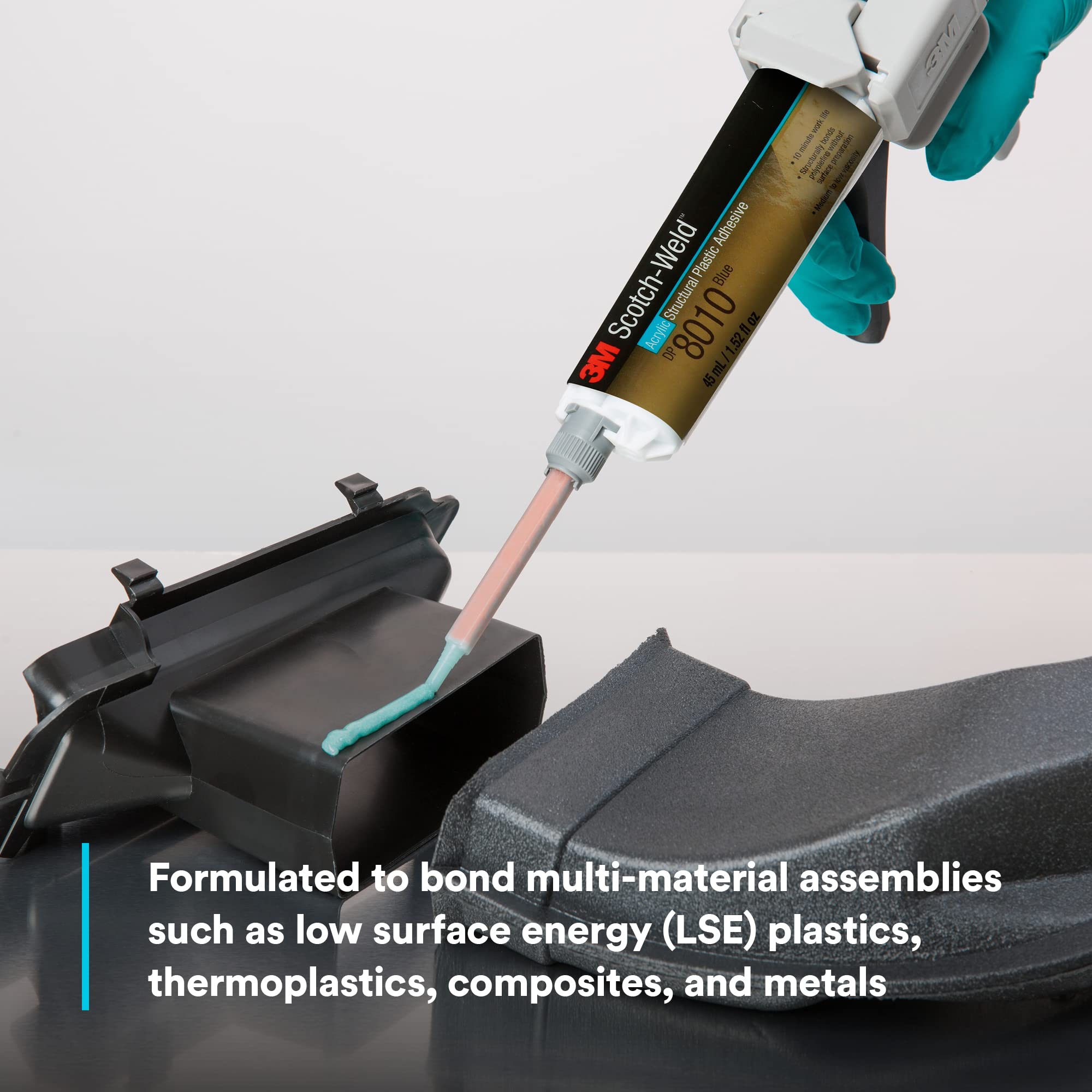 Mua 3M Scotch-Weld Structural Plastic Adhesive DP8010, Blue, Extremely ...