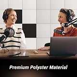 TONOR 18 Pack 30x30cm Self-Adhesive Acoustic Panels White 0.9 NRC view 3
