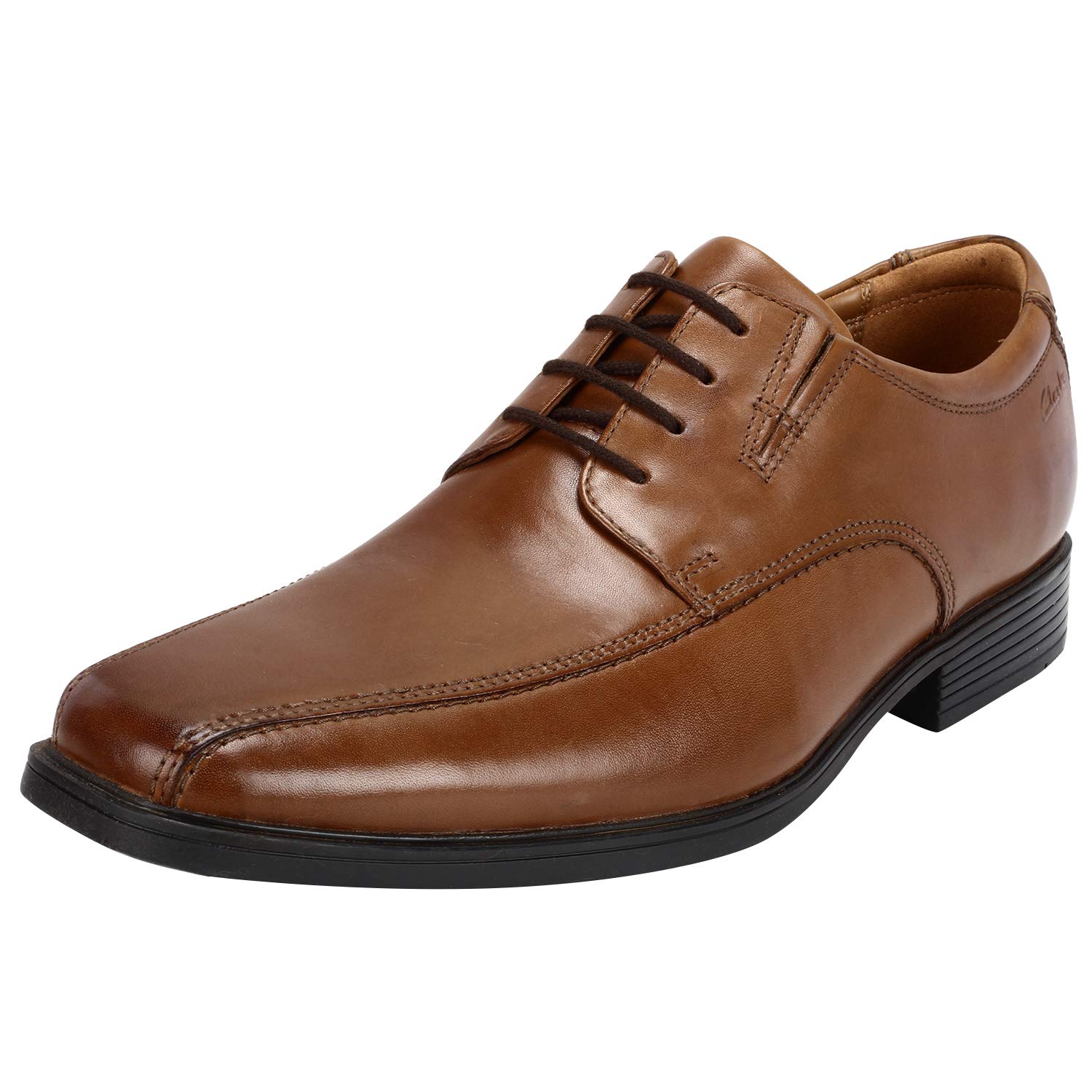 clarks tilden walk dark tan