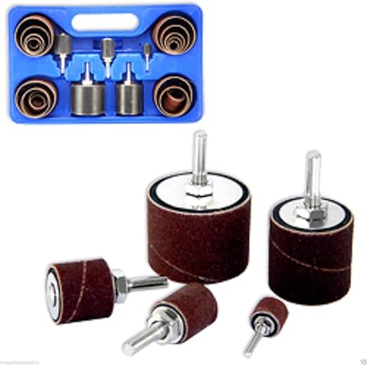 26 pc Sanding Drum Kit Wood working Sander Carpentry Home
