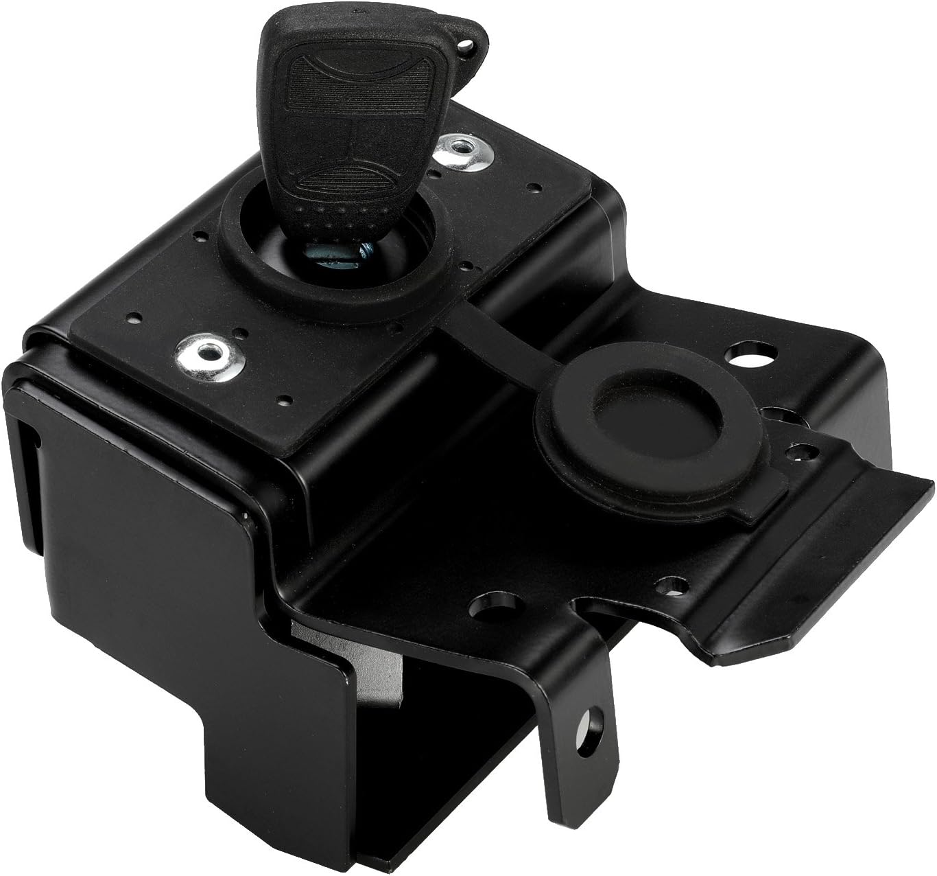 Bosmutus Hood Lock AntiTheft Kit Assembly, for 20072018 Jeep Wrangler JK & Unlimited