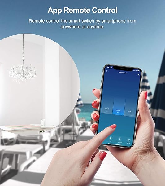 Smart Alexa Lichtschalter Wifi Smart Lichtschalter arbeitet mit Amazon Alexa Google Home und Smart Life APP 123 Weg Rosa Kein Neutralleiter Erforderlich