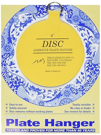 MOTIART Flatiron Disc Invisible Plate Hanger (4 Inch)