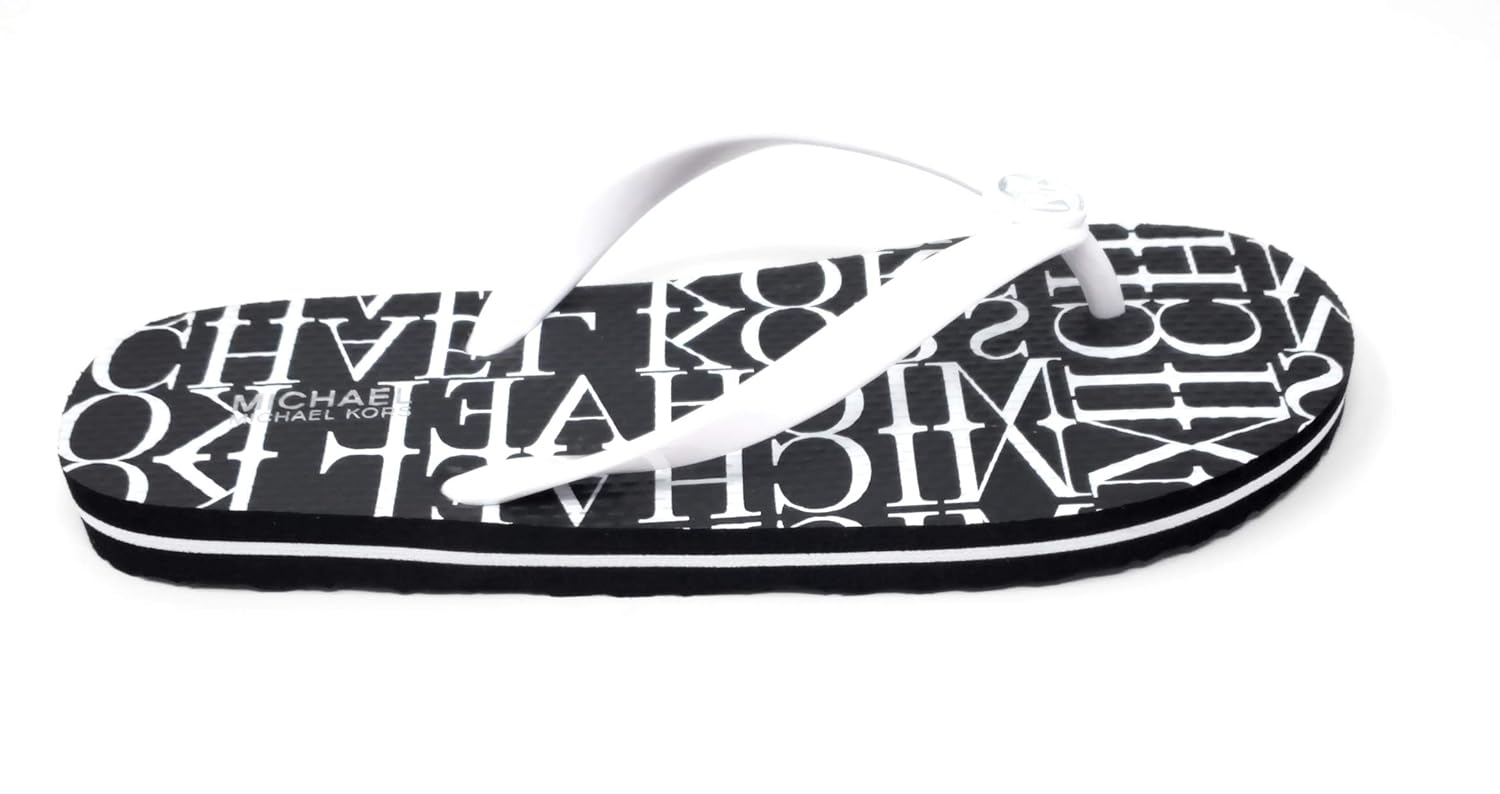 michael kors eva flip flops